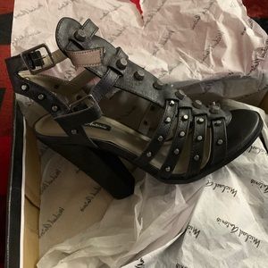 Black Michael Antonio Studded Pumps